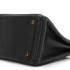 Birkin 25 Black Togo Gold Hardware G Stamp