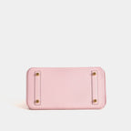 Birkin 25 Chevre Leather Rose Sakura Gold Hardware