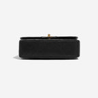 Classic Double Flap Bag Quilted Caviar Small