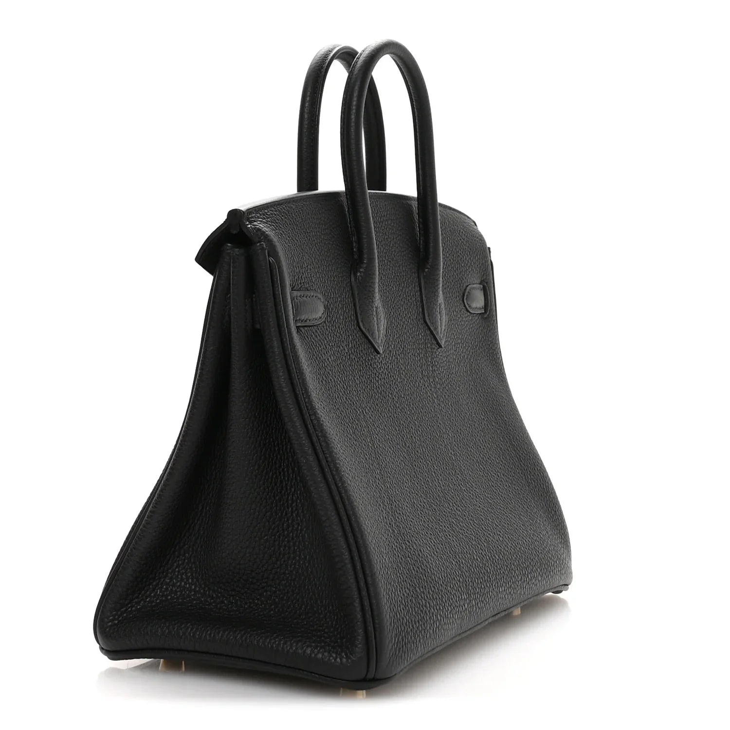 Birkin 25 Black Togo Gold Hardware K Stamp