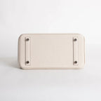 Birkin 25 Craie Togo Palladium Hardware