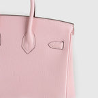 Birkin 25 Chevre Leather Rose Sakura Gold Hardware