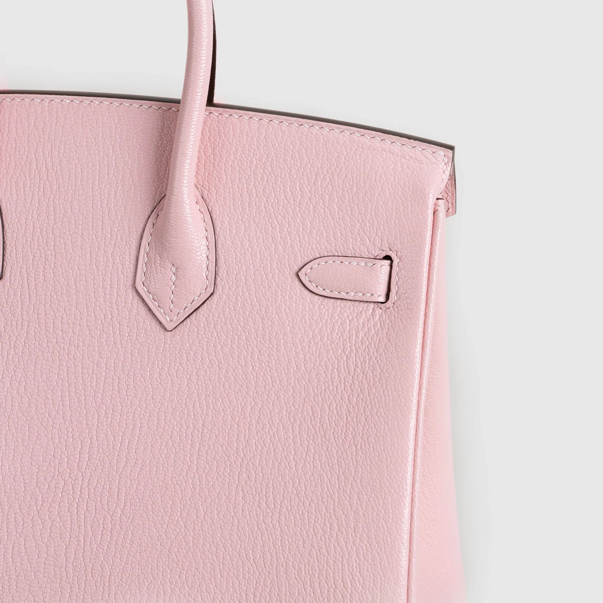 Birkin 25 Chevre Leather Rose Sakura Gold Hardware