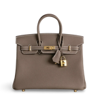 Birkin 25 Etoupe Togo Gold Hardware