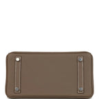 Birkin 25 Etoupe Togo Palladium Hardware