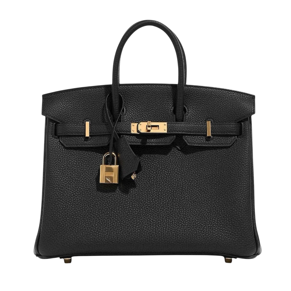 Birkin 25 Black Togo Gold Hardware G Stamp