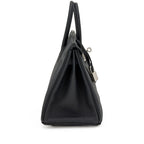 Birkin 25 Black Togo Palladium Hardware K Stamp